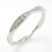 シャネル カメリア フルダイヤ リング