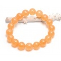 限定!珍品!オレンジカルサイトAAの約10mmブレスレット　【パワーストーン・天然石】　　sale14 bracelet