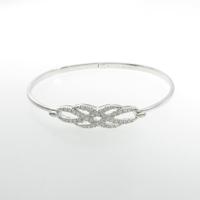 750WG ダイヤモンドバングル