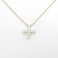 K18PG クロス ダイヤモンドネックレス30％引き