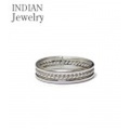 INDIAN JEWELRY ナバホ族アーティストの作品『NAVAJO SILVER RING』【アメカジ・ネイティブ】IJ-115