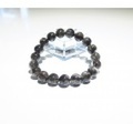 RE0556　【稀少】　ブラックルチルクォーツAAA　１０．５ｍｍ〜１１ｍｍ　ブレスレット