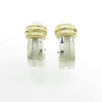 ティファニー 925／750YG イヤリング