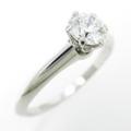 ティファニー クラッシックソリティア リング 0．46ct・F・VVS1