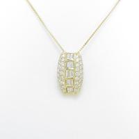 K18YG ダイヤモンドネックレス