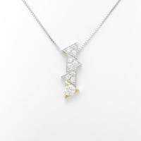 PT／K18YG ダイヤモンドネックレス