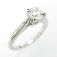 ハリーウィンストン ソリティア リング 0．50ct・F・VS1・EXT