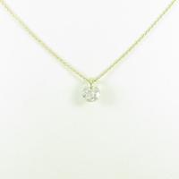 【リメイク】K18YG ダイヤモンドネックレス 0．534ct・I・I1・VERYGOOD10％引き