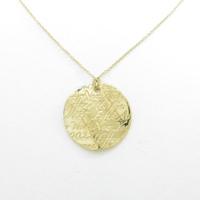 ティファニー ノーツ ラウンド スモール ネックレス