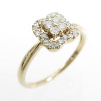 K18PG ダイヤモンドリング