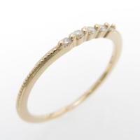 アガット ダイヤモンドリング