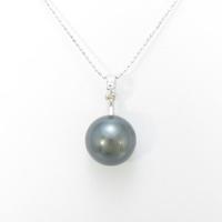 K18WG クロチョウパールネックレス