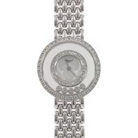 ショパール 205691?1001 ハッピーダイヤモンド WG／2D・5P クォーツ