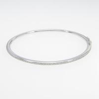 デビアス クラシックワン ロウ ハーフパヴェ バングル