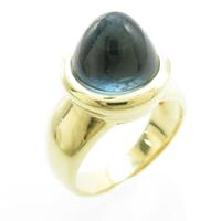 750YG トパーズリング