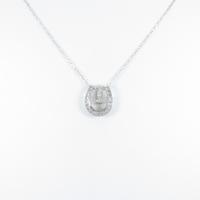 K18WG 2WAY ダイヤモンドネックレス