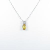 【リメイク】PT サファイヤネックレス