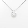 【新品】プラチナダイヤモンドネックレス 0．573ct・F・SI2・GOOD