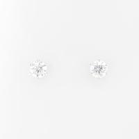 【リメイク】ST／プラチナダイヤモンドピアス 0．484ct・E?F・VVS1・EXCELLENT