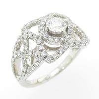 プラチナダイヤモンドリング 0．329ct・D・VS2・EXT H＆C