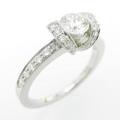 ティファニー リボンリング 0．39ct・F・VS2・3EXT