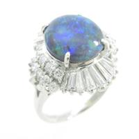 PT ブラックオパールリング