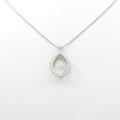 【新品】プラチナダイヤモンドネックレス 0．258ct・F・SI2・GOOD20％引き