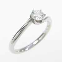 ロイヤル アッシャー ダイヤモンドリング 0．27ct・E・VS110％引き