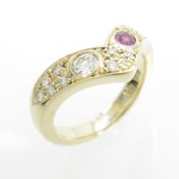 K18YG ルビーリング